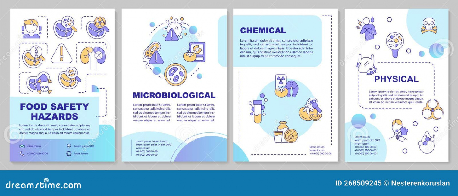 free  health and safety brochure template example