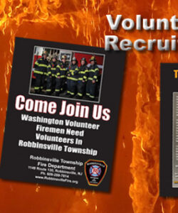 free printable fire department recruitment brochure template sample