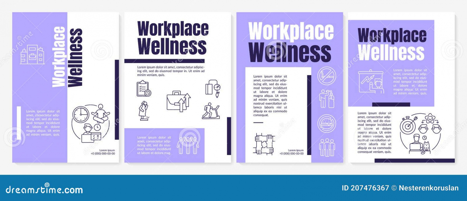 health and wellness brochure templates pdf