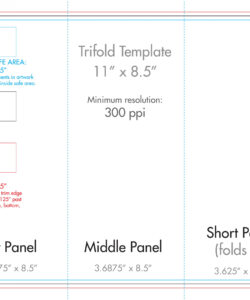 legal size paper brochure template example