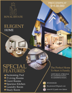 luxury real estate brochure templates pdf