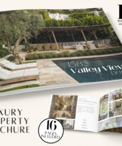 luxury real estate brochure templates sample