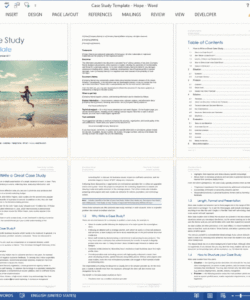 printable 19 case study templates ms word  how to write tutorial  templates forms checklists for ms construction project case study template sample