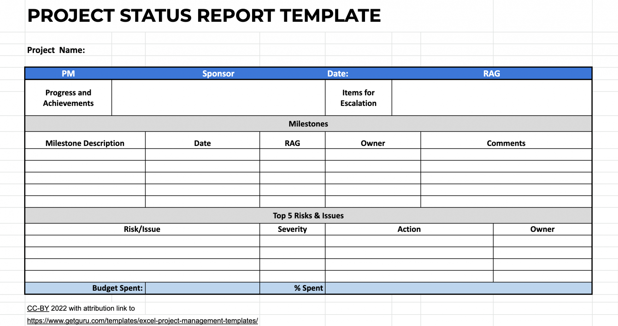 printable 9 free project management excel templates  examples 2022 business case project management template doc