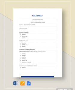 printable fact sheet  16 examples format pdf  examples construction project information sheet template excel