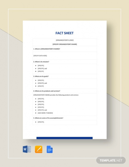 printable fact sheet  16 examples format pdf  examples construction project information sheet template excel