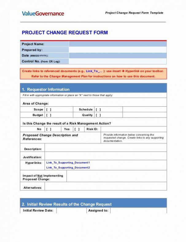 printable it project request form template elegant pm002 03 change request form change request project management template example