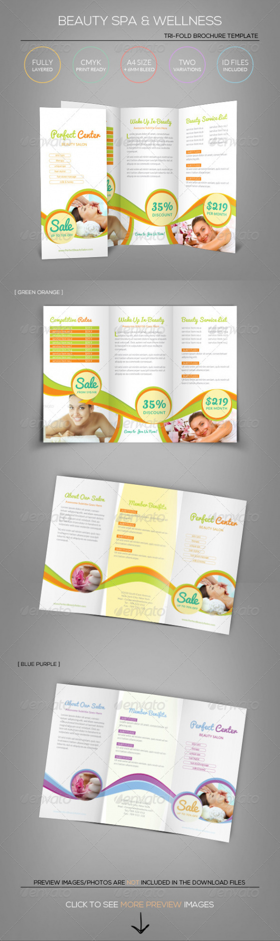 sample health and wellness brochure templates sample