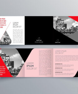 2 sided tri fold brochure template doc