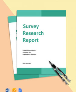 business research report template in word pages google docs  download  template questionnaire template for research project sample