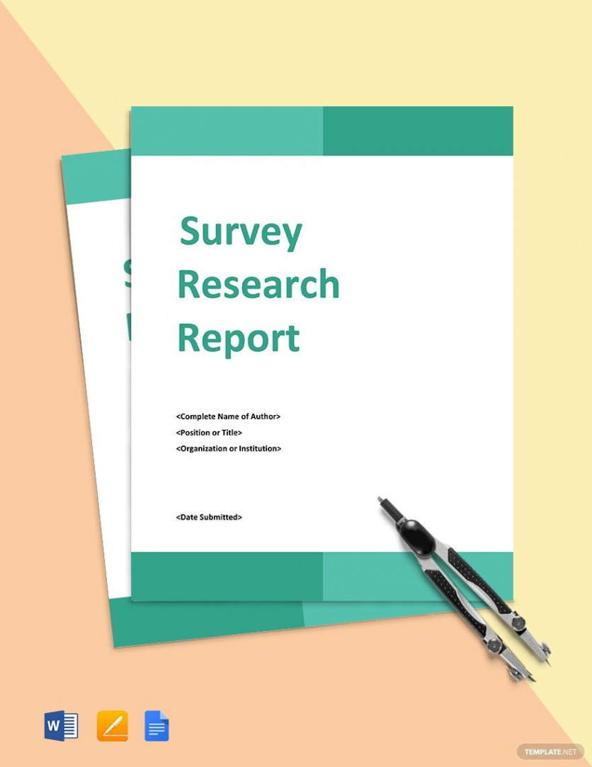 business research report template in word pages google docs  download  template questionnaire template for research project sample