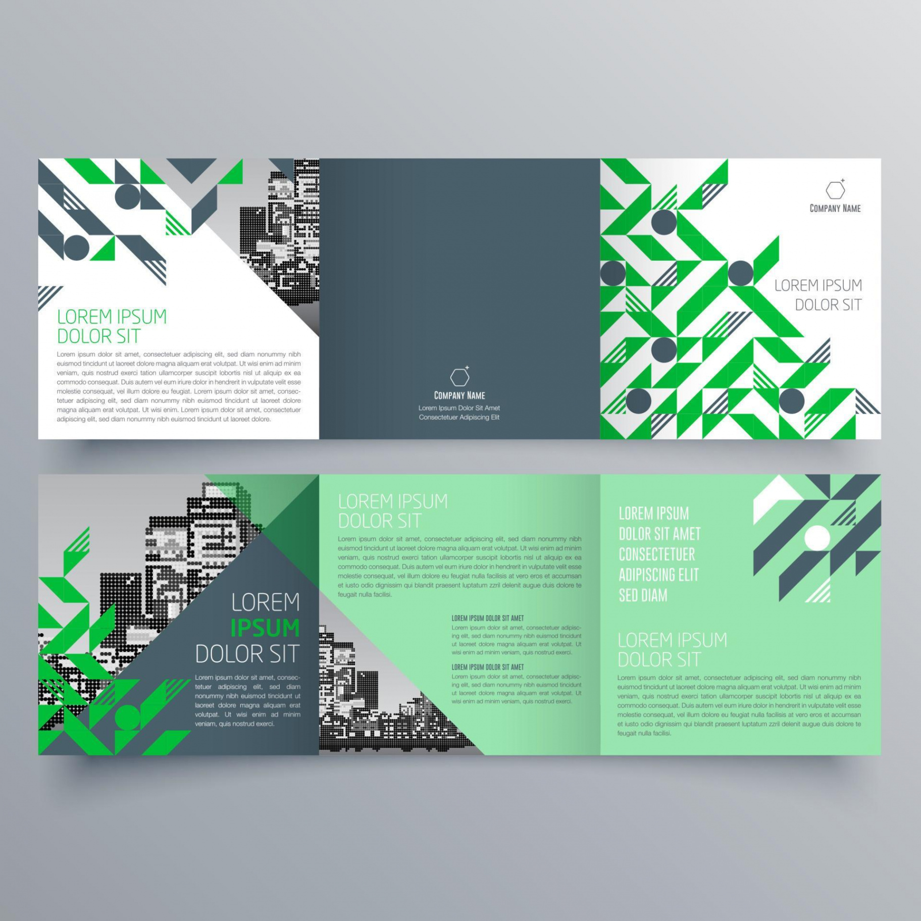 custom 8 1 2 x 14 tri fold brochure template