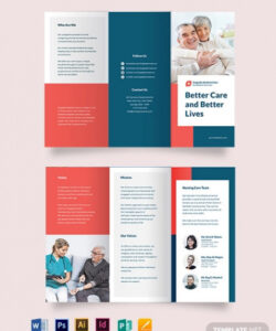 custom medical tri fold brochure template excel