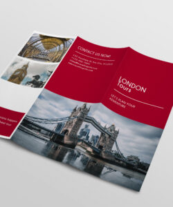 custom tri fold travel brochure template pdf