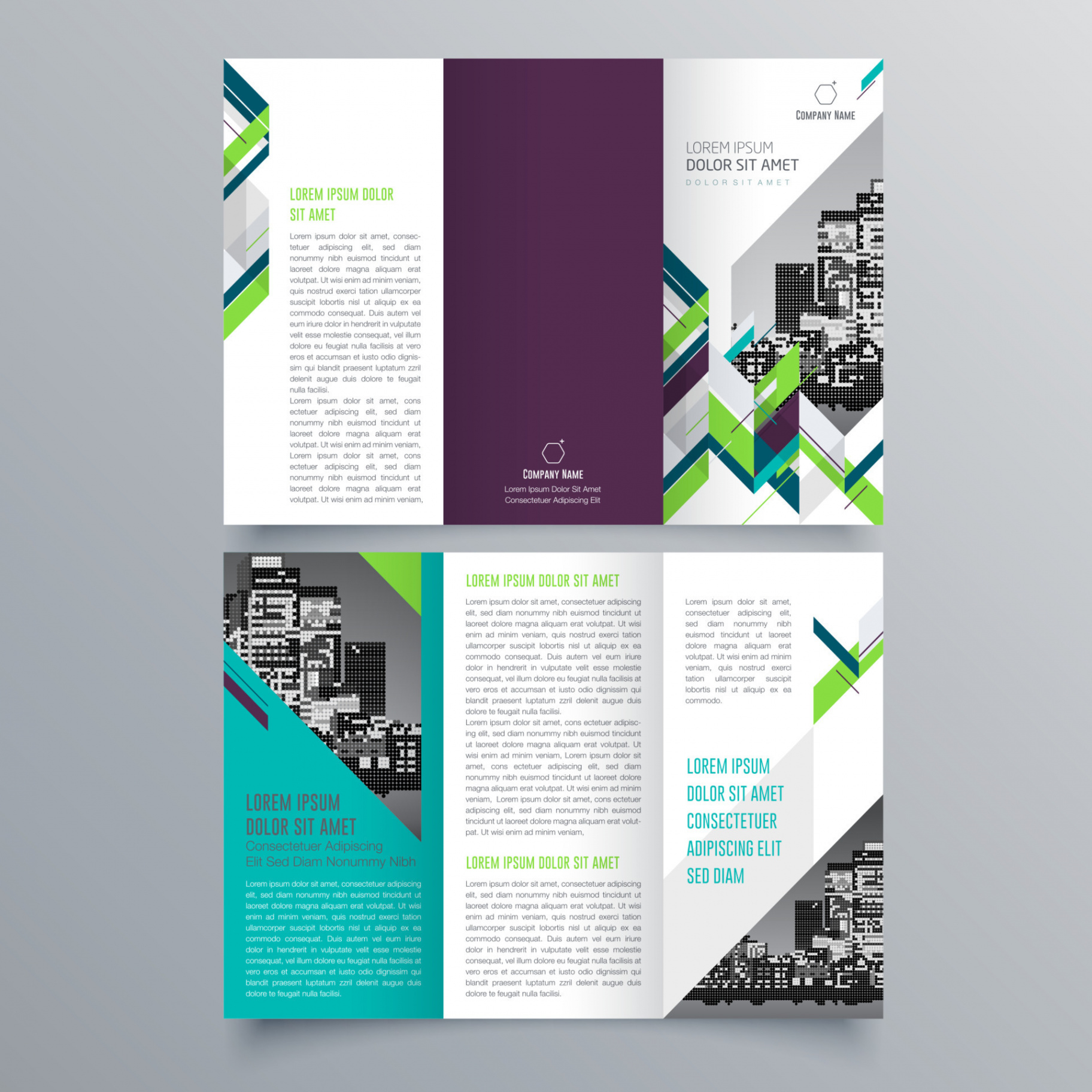 editable a5 tri fold brochure template word