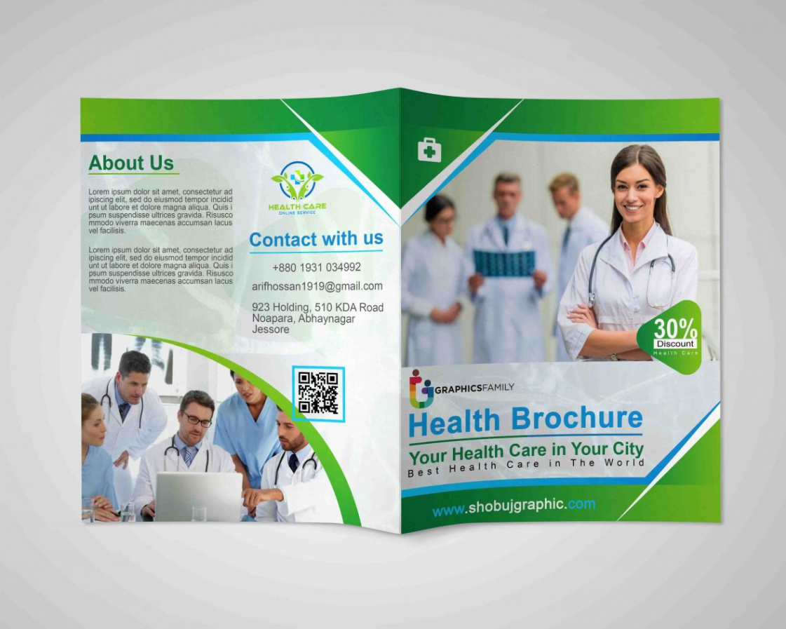 editable bi fold brochure design templates word