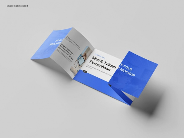 editable closed gate fold brochure template pdf