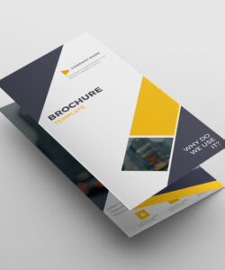 editable plain tri fold brochure template word