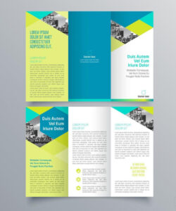 editable two sided tri fold brochure template word