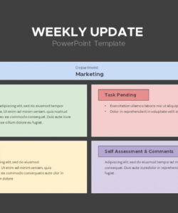 editable weekly update powerpoint template  slidebazaar weekly project status update template word