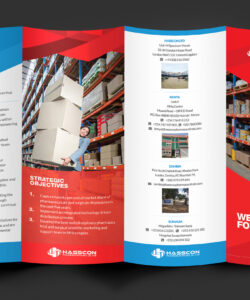 free  4 page brochure design templates sample