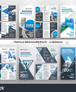 free  6 page trifold brochure template sample