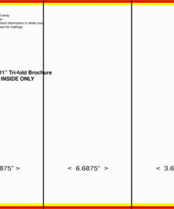 free  8 1 2 x 14 tri fold brochure template excel