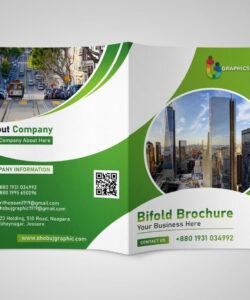 free  brochure front and back template word