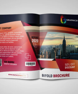 free  brochure front page design template word