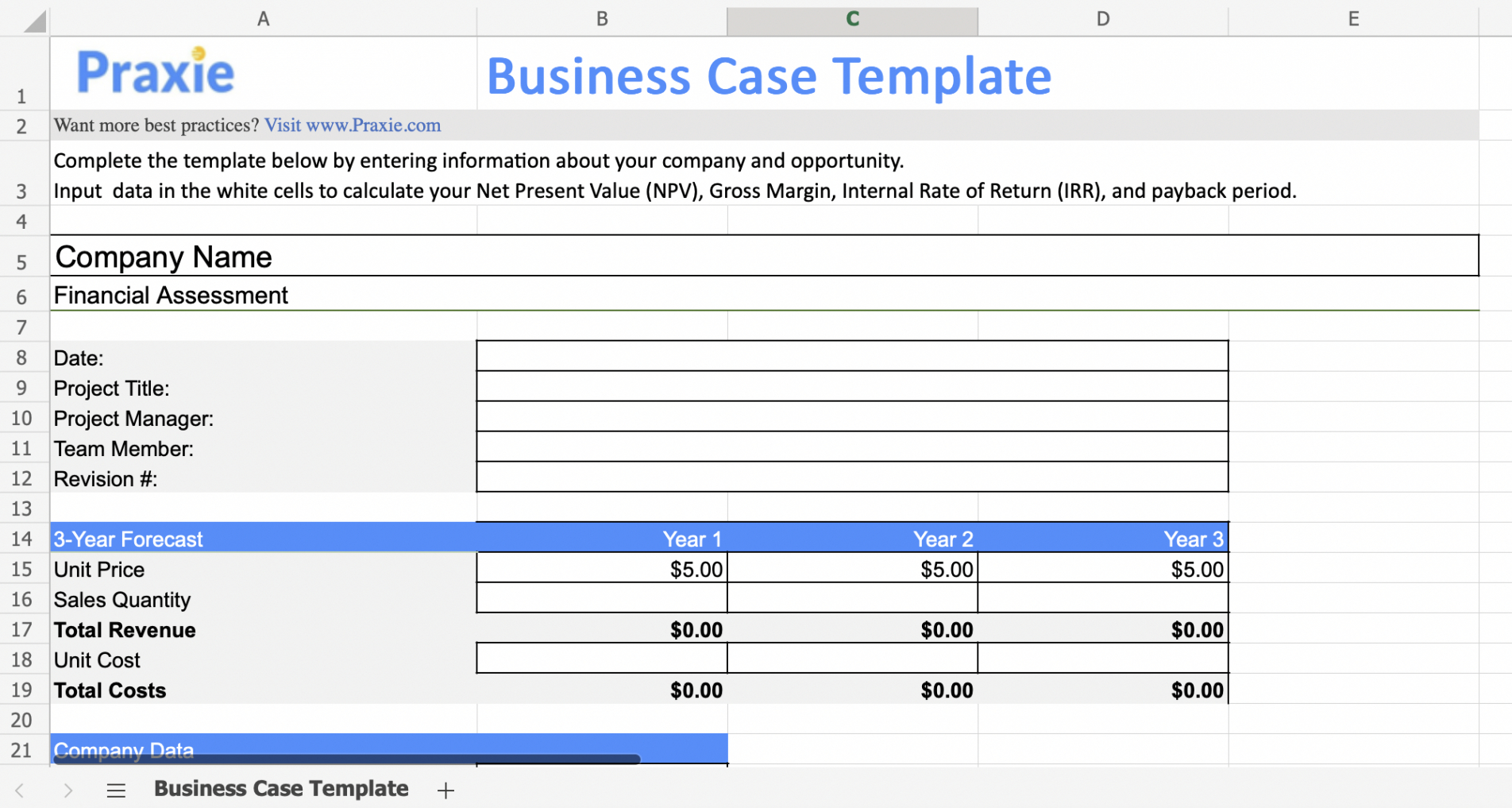 free business case template  innovation software online tools it project business case template excel