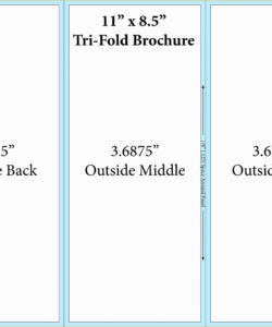 free custom hp tri fold brochure template sample