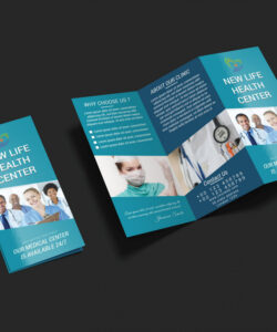 free custom tri fold medical brochure template pdf