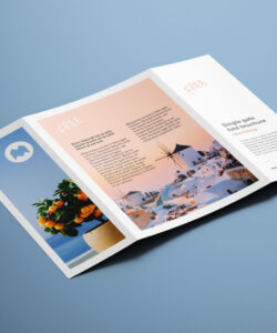 free editable a4 gate fold brochure template doc