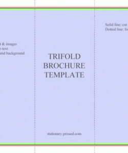 free editable easy tri fold brochure template doc