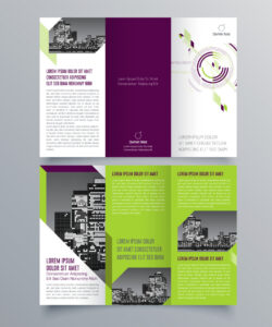 free editable open office trifold brochure template example