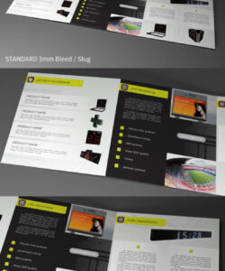 free  indesign tri fold brochure template sample