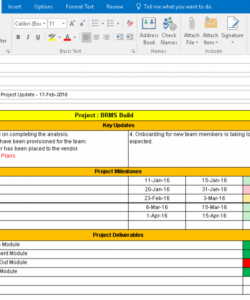 free one page project status report template  a weekly status report  free project management templates executive project status update template