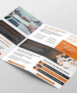 free printable 1 3 page brochure template excel