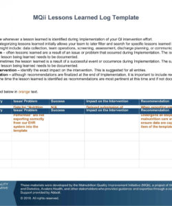 free printable lessons learned templates excel pdf word project example construction project lessons learned template sample