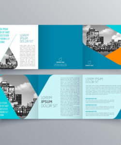 free printable tri fold brochure size template word