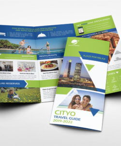 free printable tri fold travel brochure template pdf