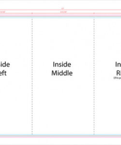 free printable two sided tri fold brochure template doc