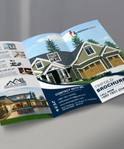 free  real estate brochure design templates excel