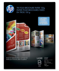 free sample hp tri fold brochure paper template pdf