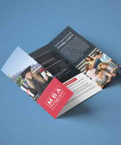 free  single gate fold brochure template doc