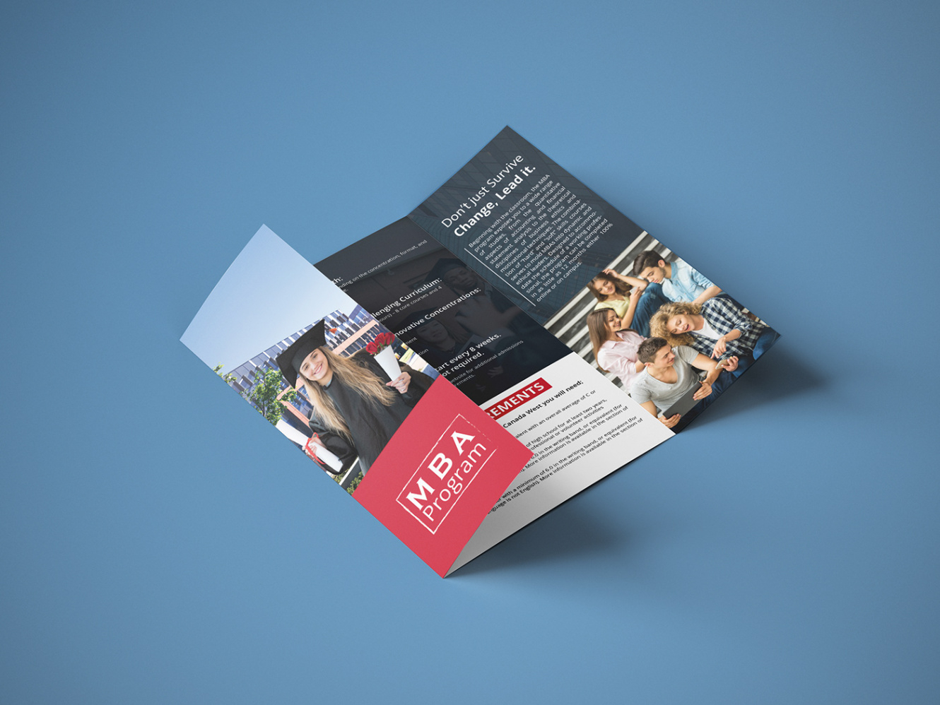 free  single gate fold brochure template doc