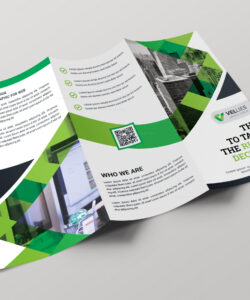 free  tri fold brochure design template excel