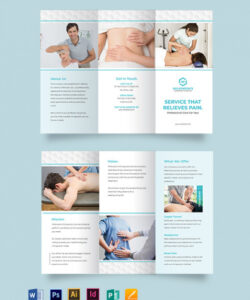 free  tri fold medical brochure template example