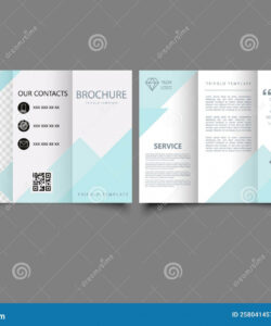 free  vistaprint tri fold brochure template example