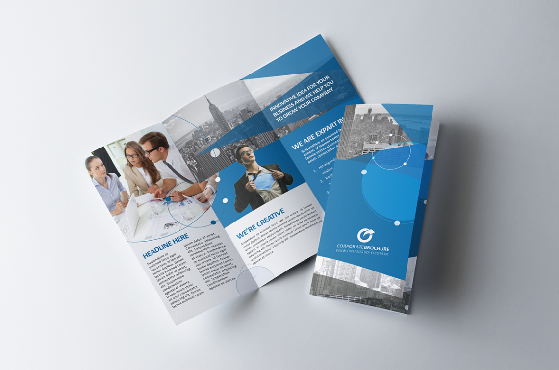 indesign tri fold brochure template word